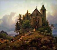 Kapel aan de rand van het bos - Karl-Friedrich