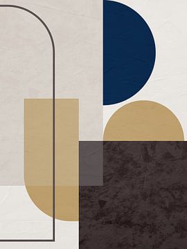 MODERN CONTEMPORARY ABSTRACT GEOMETRIC ART