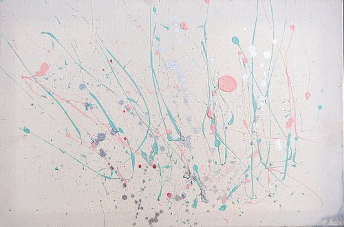 Silver-pastellic bunch of flowers