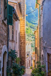 Altes Dorf Fornalutx auf Mallorca, Spanien Balearische Inseln