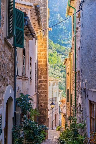 Vieux village de Fornalutx à Majorque, Espagne Îles Baléares