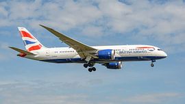 Landung der British Airways Boeing 787-8 Dreamliner. von Jaap van den Berg