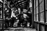 Street photography Berlin - rush hour von Frank Andree Miniaturansicht