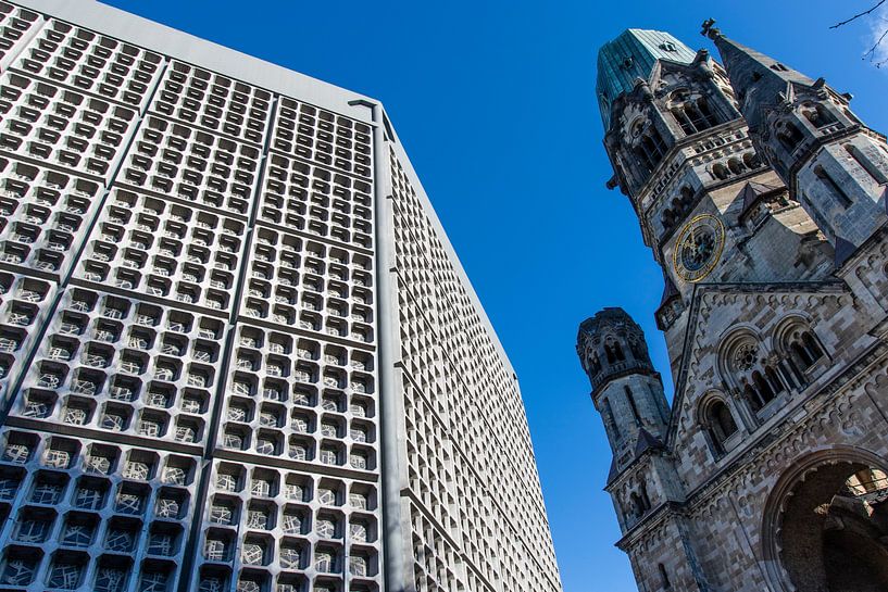 Gedaechtnis kerk in Berlijn, Duitsland van WorldWidePhotoWeb