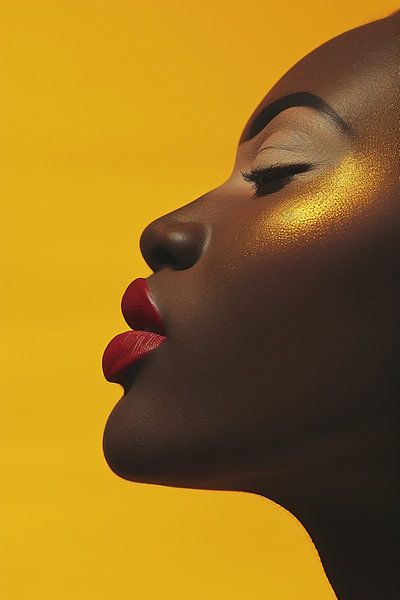 Portret van een vrouw van fernlichtsicht