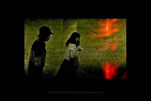 A heart in love with art never grows old