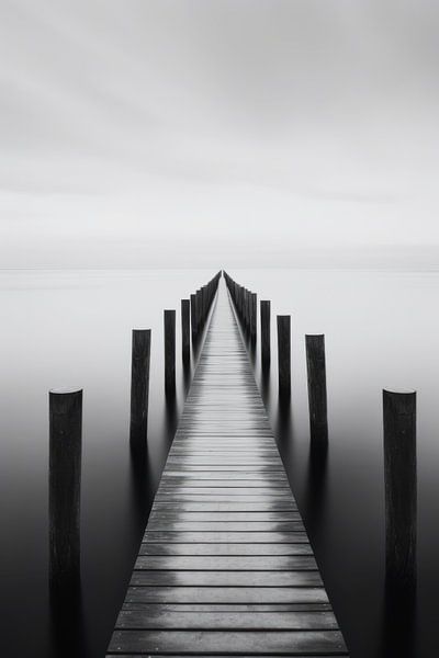 Silence on the Jetty by ByNoukk