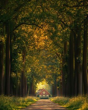 A fairytale house van Niels Tichelaar