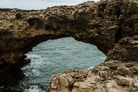 Rocks in the Sea near Biarritz by Lieselot Engelen