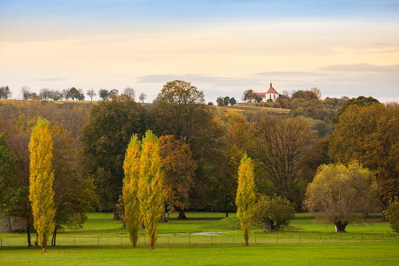 Vogelsburg Castle in Lower Franconia by Jan Schuler