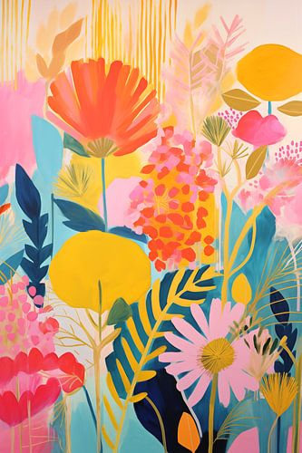 Boho Bloemen, modern Vintage