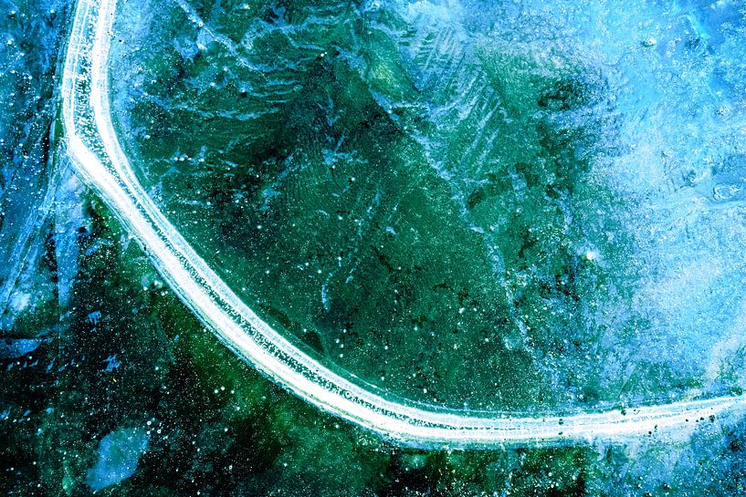 Abstrait de la nature #5 jade par Fred Schuch