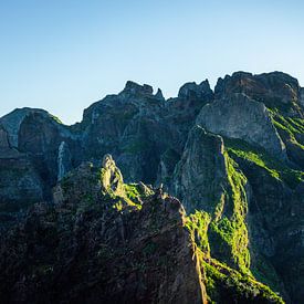 Rock play on the island of Madeira by Sven van Rooijen