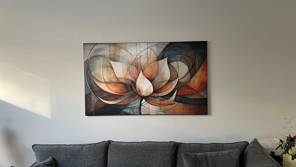 Lotus Abstract, van Jacky
