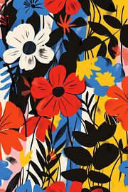 Bunte Blumenpracht im Design von Poster Art Shop