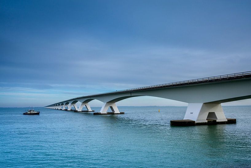 Zeelandbrug van Mario Brussé Fotografie