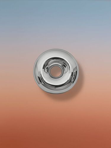 home musea chrome abstract art 6 hemel wolken