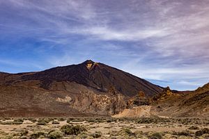 El Teide auf Teneriffa, Spanien. Panoramafoto