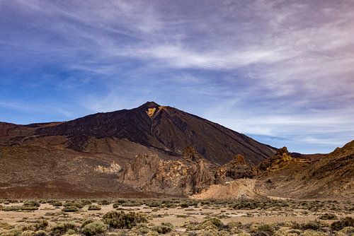 El Teide on Tenerife, Spain. Panoramic photo
