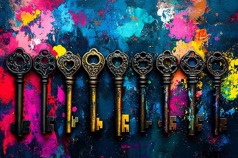 Touches vintage et couleurs artistiques par Art & Soul Creations