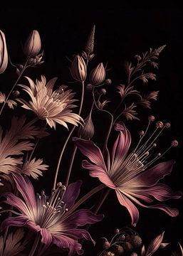 VINTAGE COLORÉ BOTANICAL-10A-D2