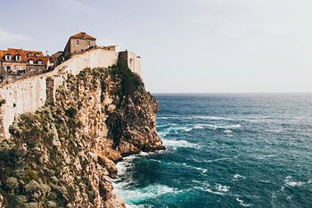 The wall of Dubrovnik