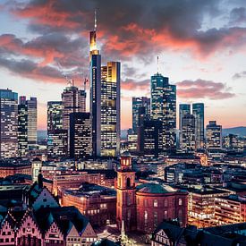 Frankfurt Skyline by davis davis