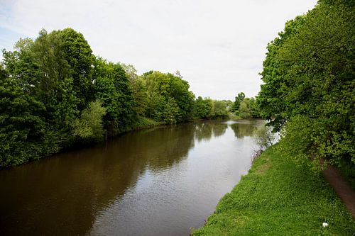 View of the Hase and the riverbank