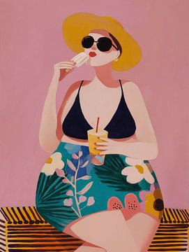 Enjoying summer