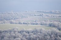 Paysage hivernal des Causses du Quercy