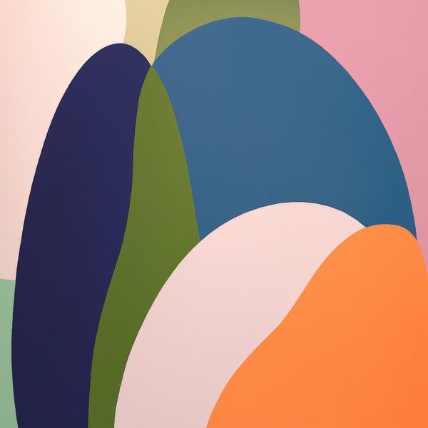 Colourful modern shapes by Studio Allee