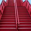 Stairway to heaven - rood, wit en blauw van R Smallenbroek