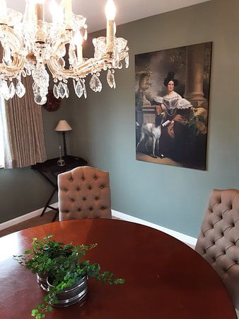 Portret van Alida Christina Assink, Jan Adam Kruseman