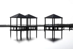 Minimalistische prieeltjes