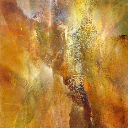 Fantasie in gold und grün