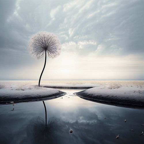 Winter Silence: Dance of the Dandelion Fluff