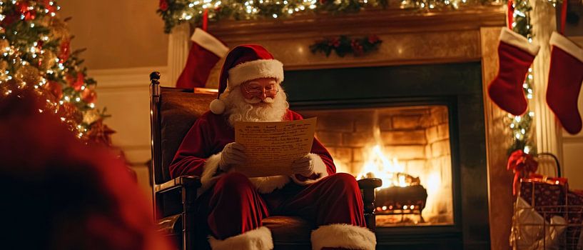 Kerstmis is een blijvertje. van Poster Art Shop