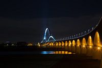 Brug de Oversteek, Nijmegen by night