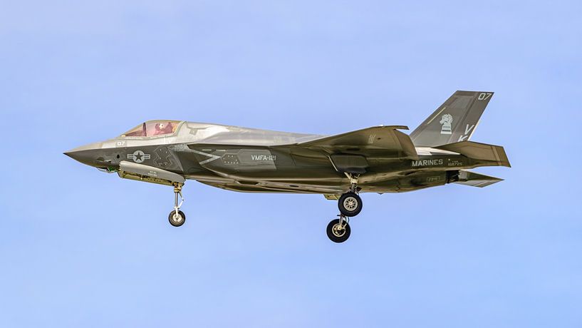 U.S. Marine Corps Lockheed Martin F-35B Lightning II. by Jaap van den Berg