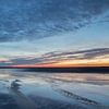 Coucher de soleil sur la Maasvlakte sur Heidi Bol