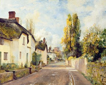 Charles James Fox,Village Street Scene