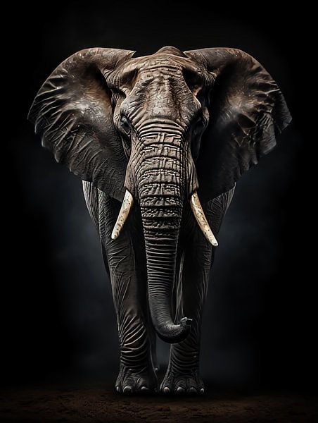 Olifant van fernlichtsicht