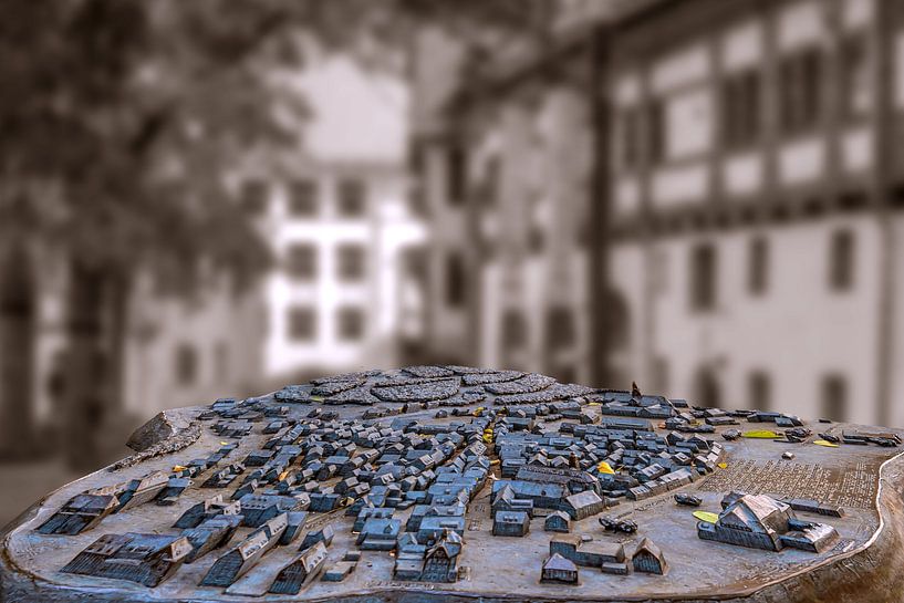 Blaubeuren in brons van Photoart-Naegele