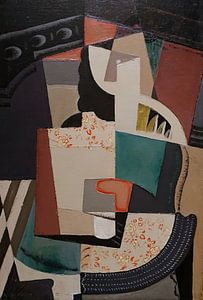 Maria Blanchard - Sitzende Frau (Seated Woman) (c. 1917)