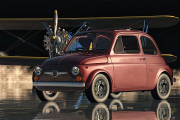 Fiat Abarth 595 de 1968 sur Jan Keteleer