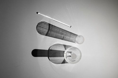 abstracte zwart/wit fotokunst