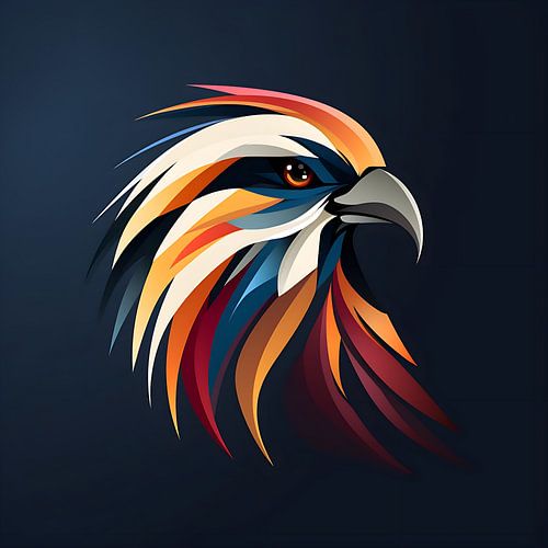 Vectorafbeelding Vogel / Papegaai