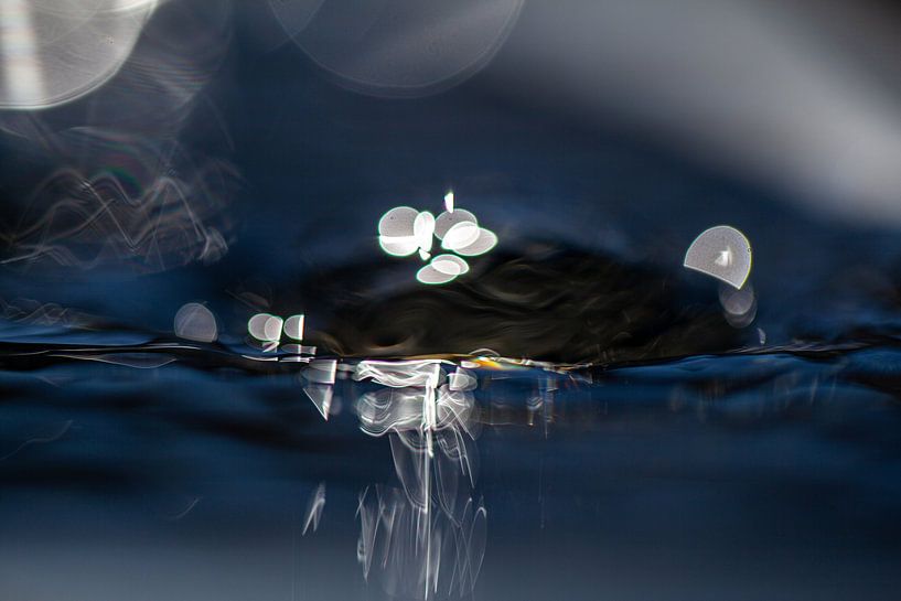 Sculpture d'eau magique et mystérieuse par Betty van Engelen