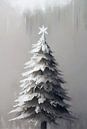 Witte kerstboom van Treechild thumbnail