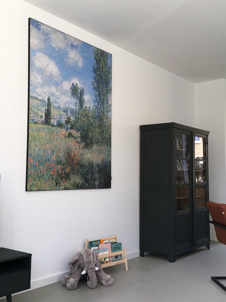 Ansicht von Vétheuil, Claude Monet 